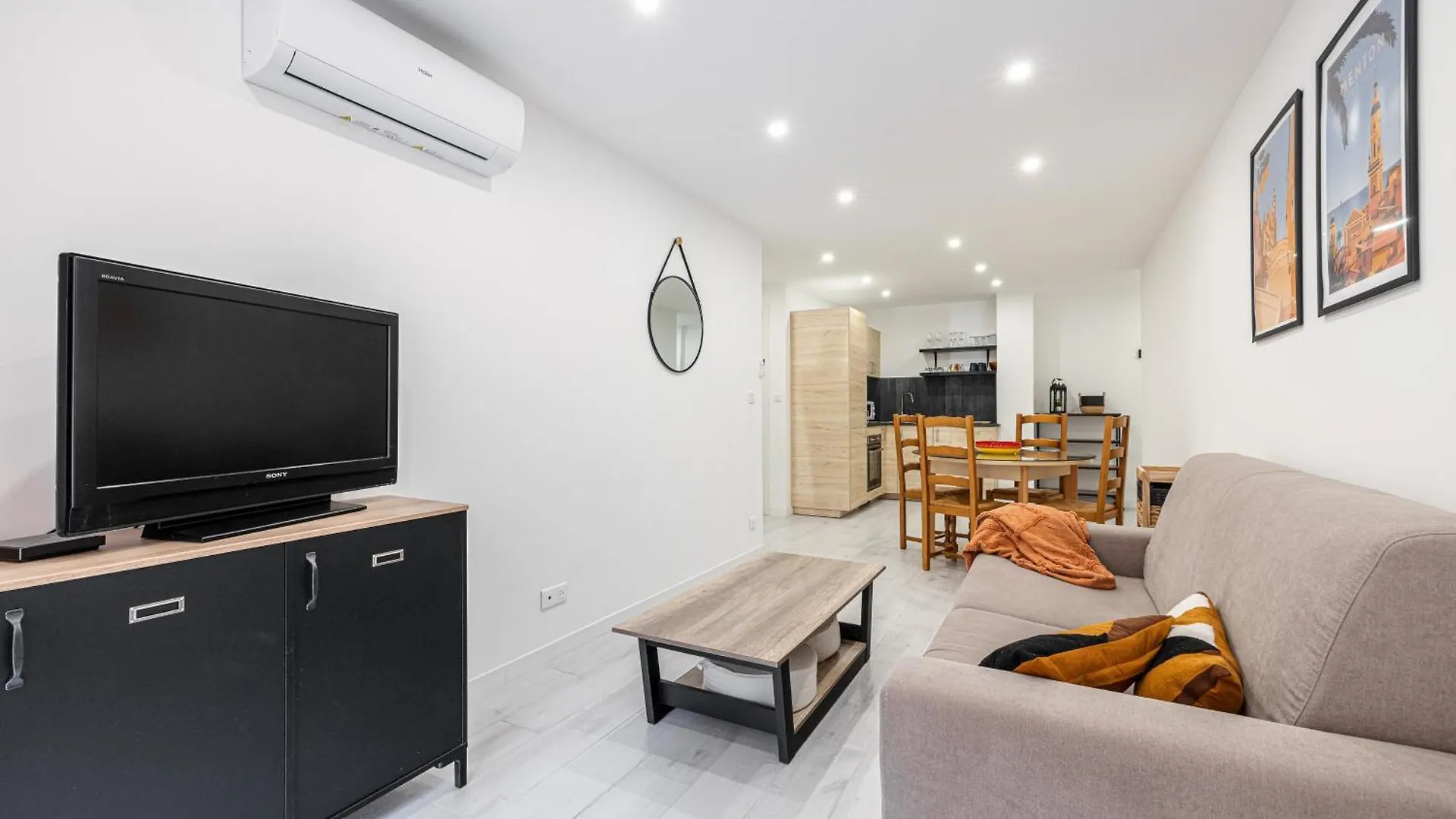 Apartment Eden Park - Charmant 2 Pieces, Proche Plage Menton France
